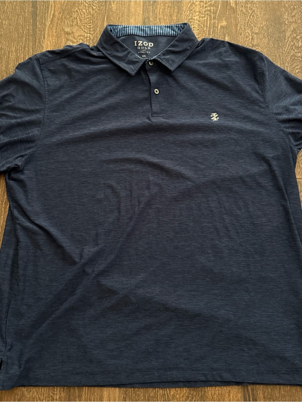 Izod Men’s Navy Blue Polo with Subtle Logo